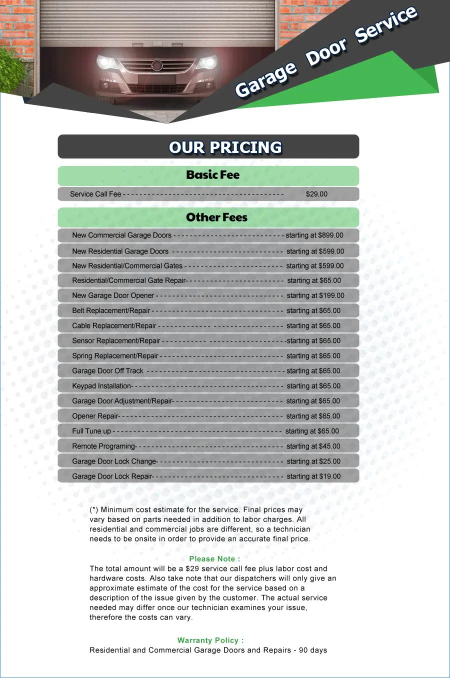 Galaxy Garage Door Service San Jose, CA 408-827-9132